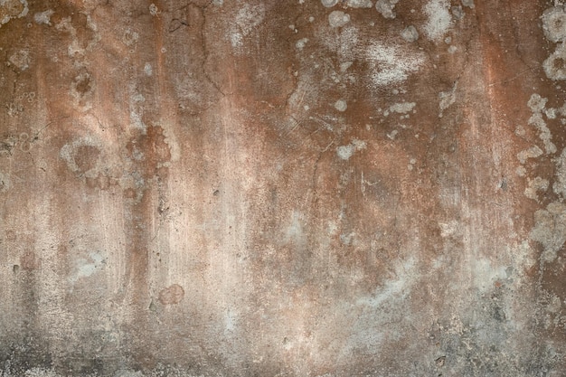 Surface de mur en béton rustique avec texture grunge et doux soleil