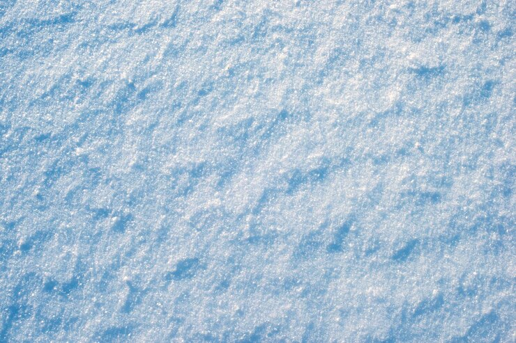 surface de neige pure