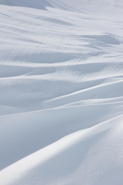 Surface de neige