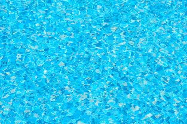surface de la piscine bleue, fond de l'eau de la piscine