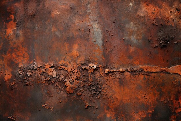 Surface rouillée en corten rouillé