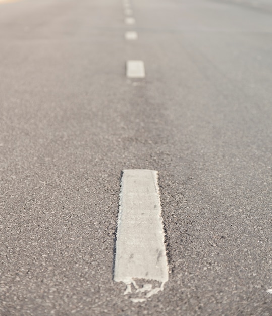 Surface de la route et symbole