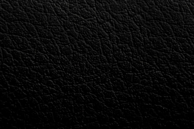 Surface de texture en cuir noir