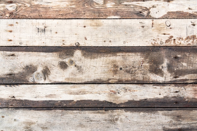 Surface d'une vieille table en bois