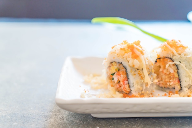 sushi roll maki tempura