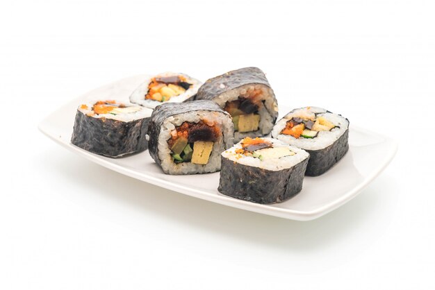 sushi roll - style de cuisine japonaise