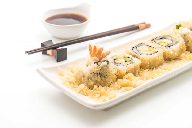 sushi tempura aux crevettes - style de cuisine japonaise