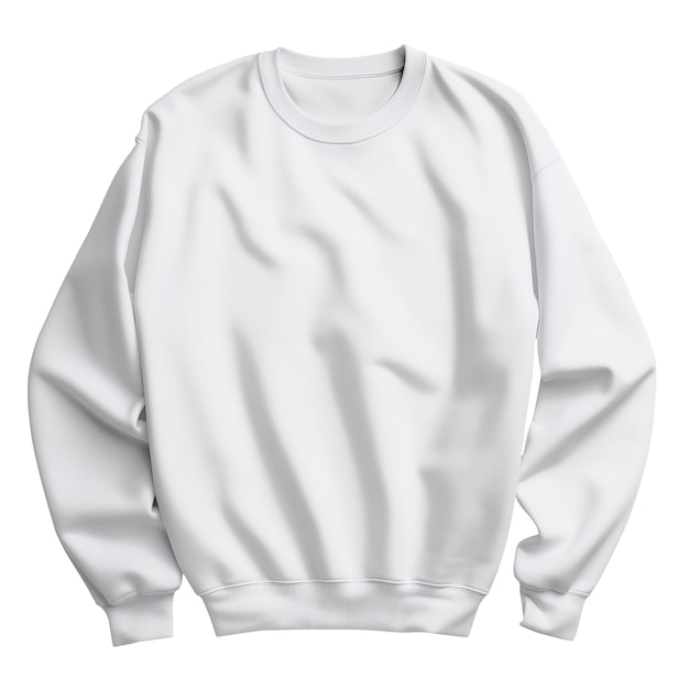 Photo sweat-shirt sur fond blanc