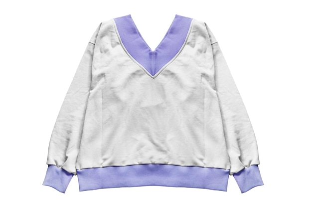 Sweat-shirt surdimensionné isolé