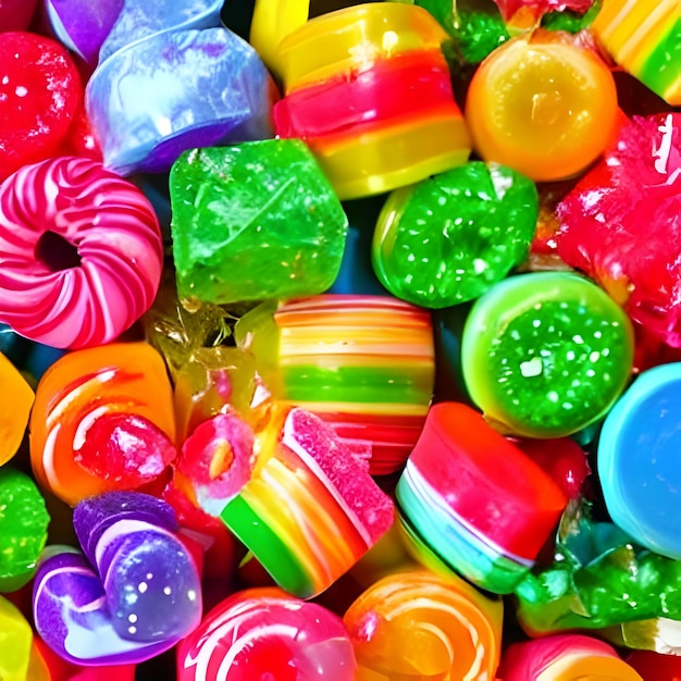 Sweet candies