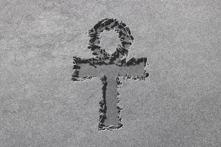 Photo symbole ankh signe de la clé de la vie