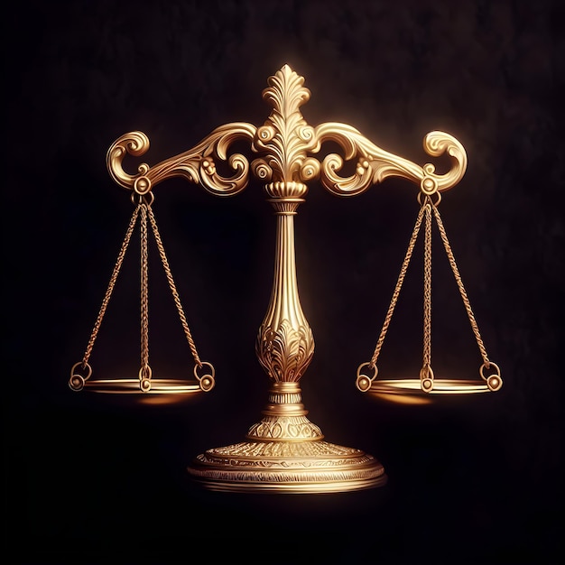 Symbole de l'échelle de justice