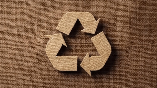 Symbole de recyclage IA générative