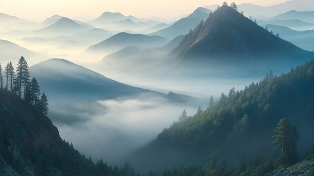 La symphonie de la montagne tranquille