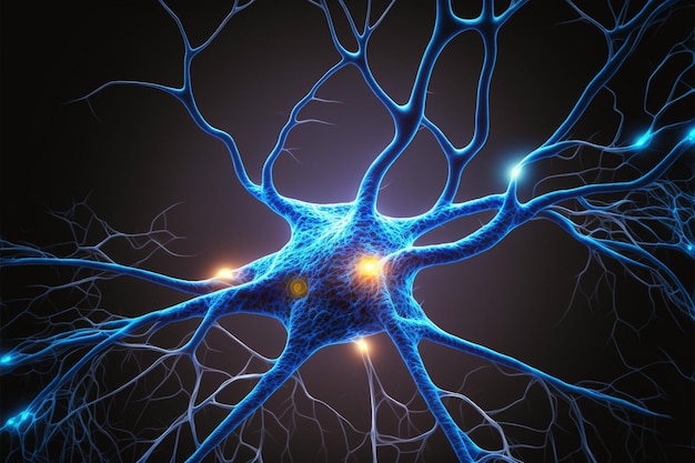 Synapses dans le cerveau