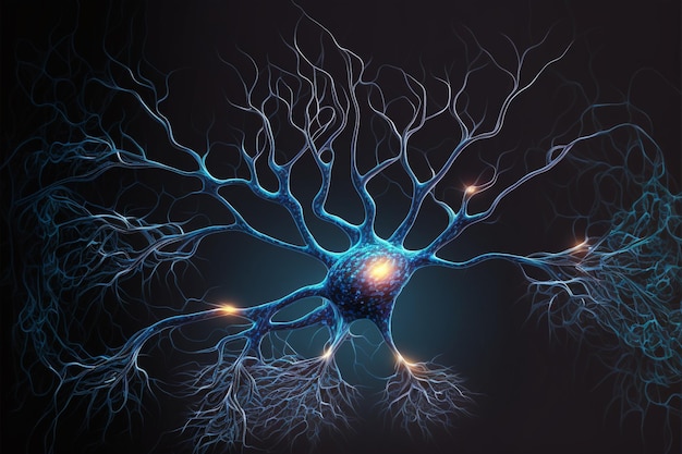 Synapses dans le cerveau