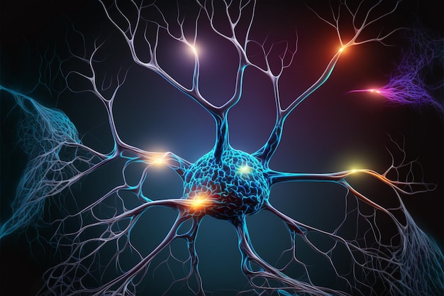 Synapses dans le cerveau