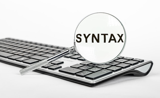 Syntaxe dans le concept de langages informatiques de programmation