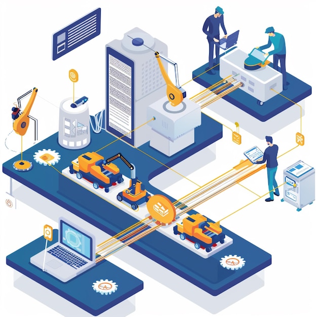 Un système d'automatisation du flux de travail rationalisant les tâches répétitives