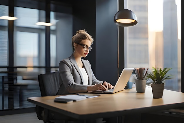 Système de gestion numérique des bureaux d'entreprise et système de relation client AI génératif