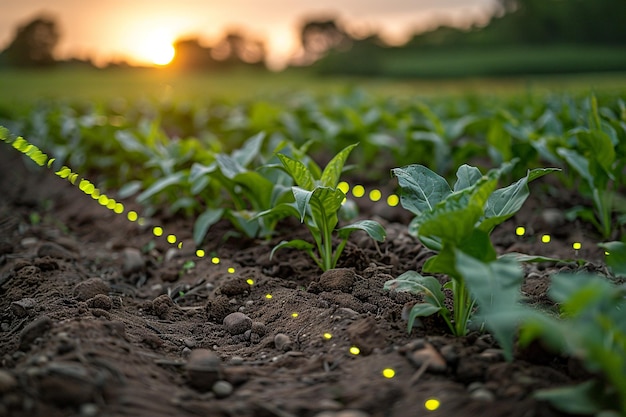 Photo système de surveillance agricole iot