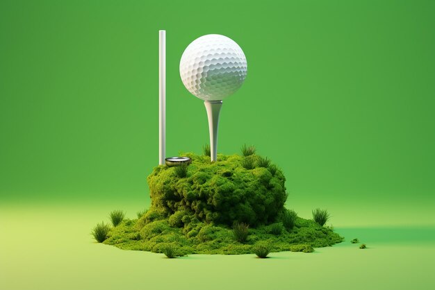 Photo t-shirt de golf