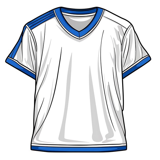 Photo t-shirt mockup jersey sportif conception à rayures pour le football soccer jeu de course jersey sport résumé