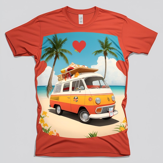 Un t-shirt de vacances