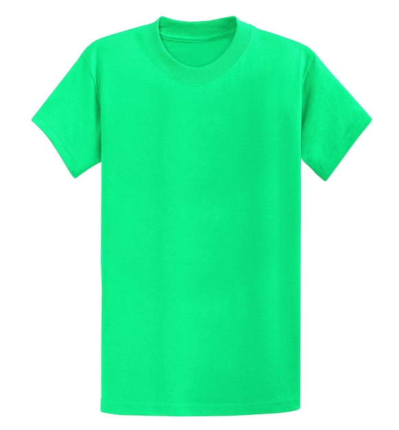 T-shirt vert isolé