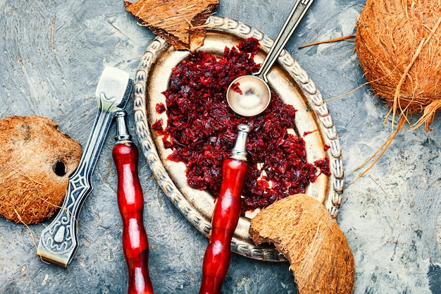 Tabac à narguilé aux fruits égyptiens