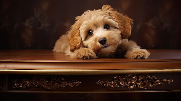 Table en bois pour chiens