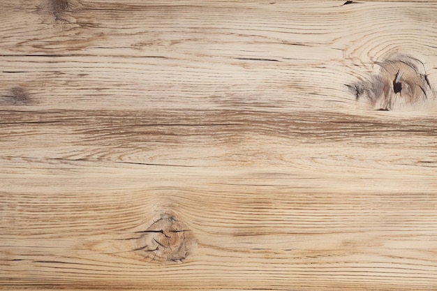 Une table en bois avec une surface épaisse et marron foncé avec une section transversale blanche.