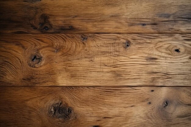 Une table en bois avec une tache dessus