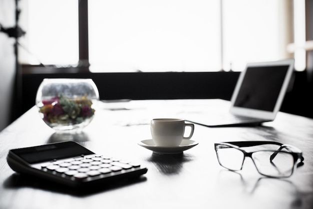 Table de bureau rétro-éclairée