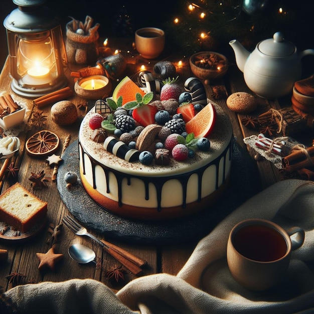 Table de dessert de fête