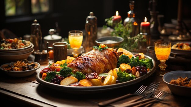 La table du dîner