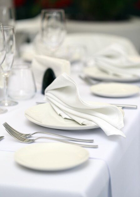 Table de fête dans un restaurant