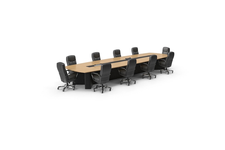 Photo table de réunion avec chaises