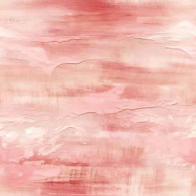 Tableau abstrait rose et blanc effet aquarelle