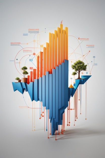 tableau à barres de rapport financier