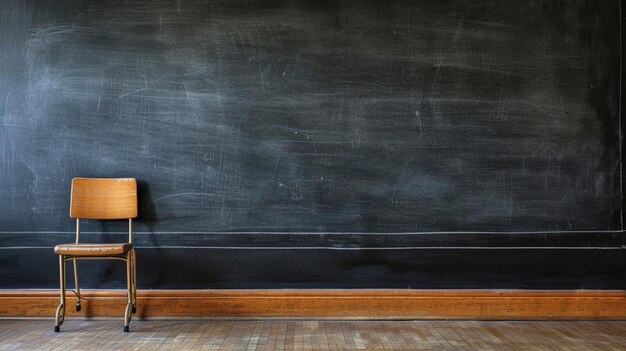 Photo un tableau blanc sur le mur.