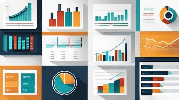 Tableaux et graphiques de données informatifs