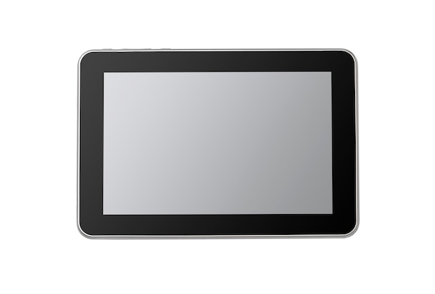 Tablet PC isolé sur fond blanc