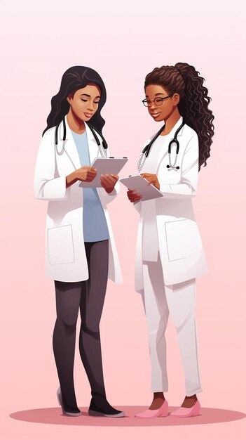 Photo tablette femme noire ou médecins avec des recherches médicales lecture de nouvelles ou des résultats de tests à l'hôpital