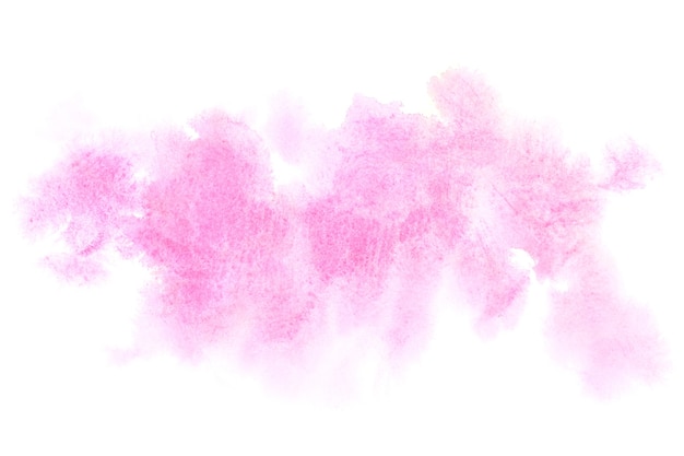 Tache d'aquarelle rose - abstrait. Élément d'aquarelle pour votre conception