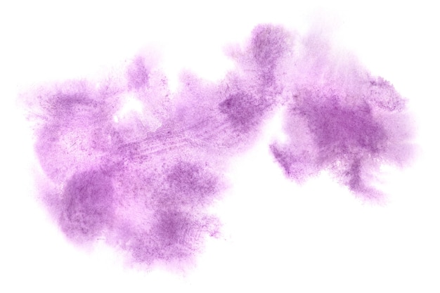 Tache violet clair. Abstrait aquarelle