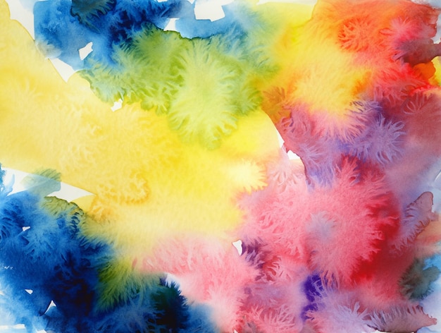 taches d'aquarelle fond abstrait