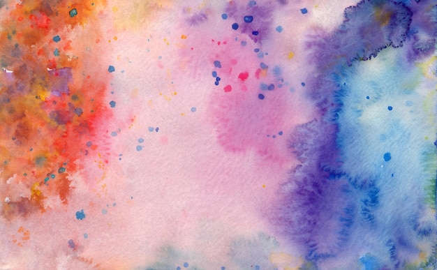 taches d'aquarelle fond abstrait