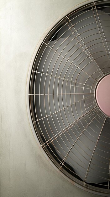 Photo taches de poussière sur la surface d'une grille de protection des ventilateurs