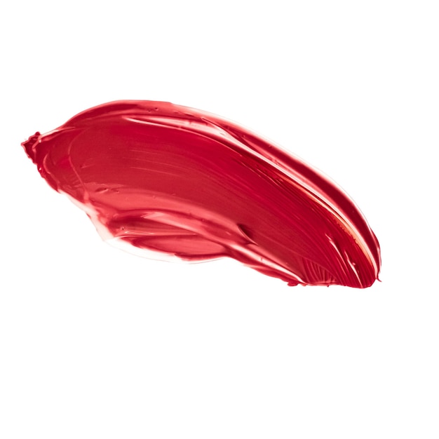 Taches de rouge à lèvres et art du maquillage